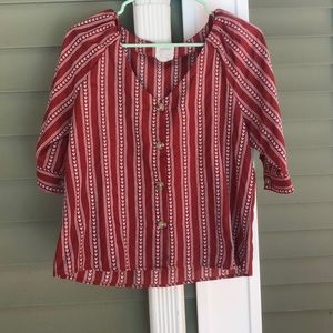 Francesca’s Button down blouse